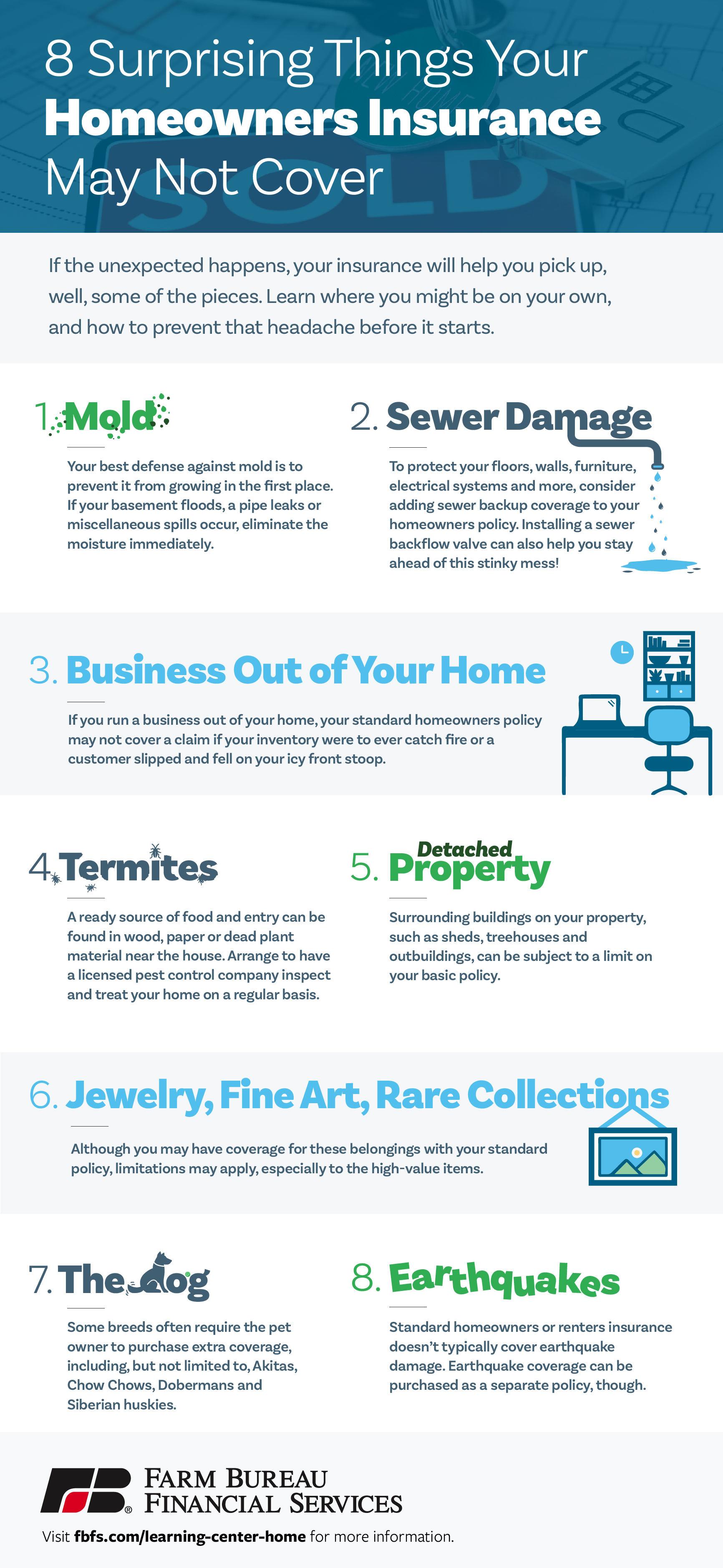 Infographic: 8 Surprising Things Your Homeowners Insurance May Not ...