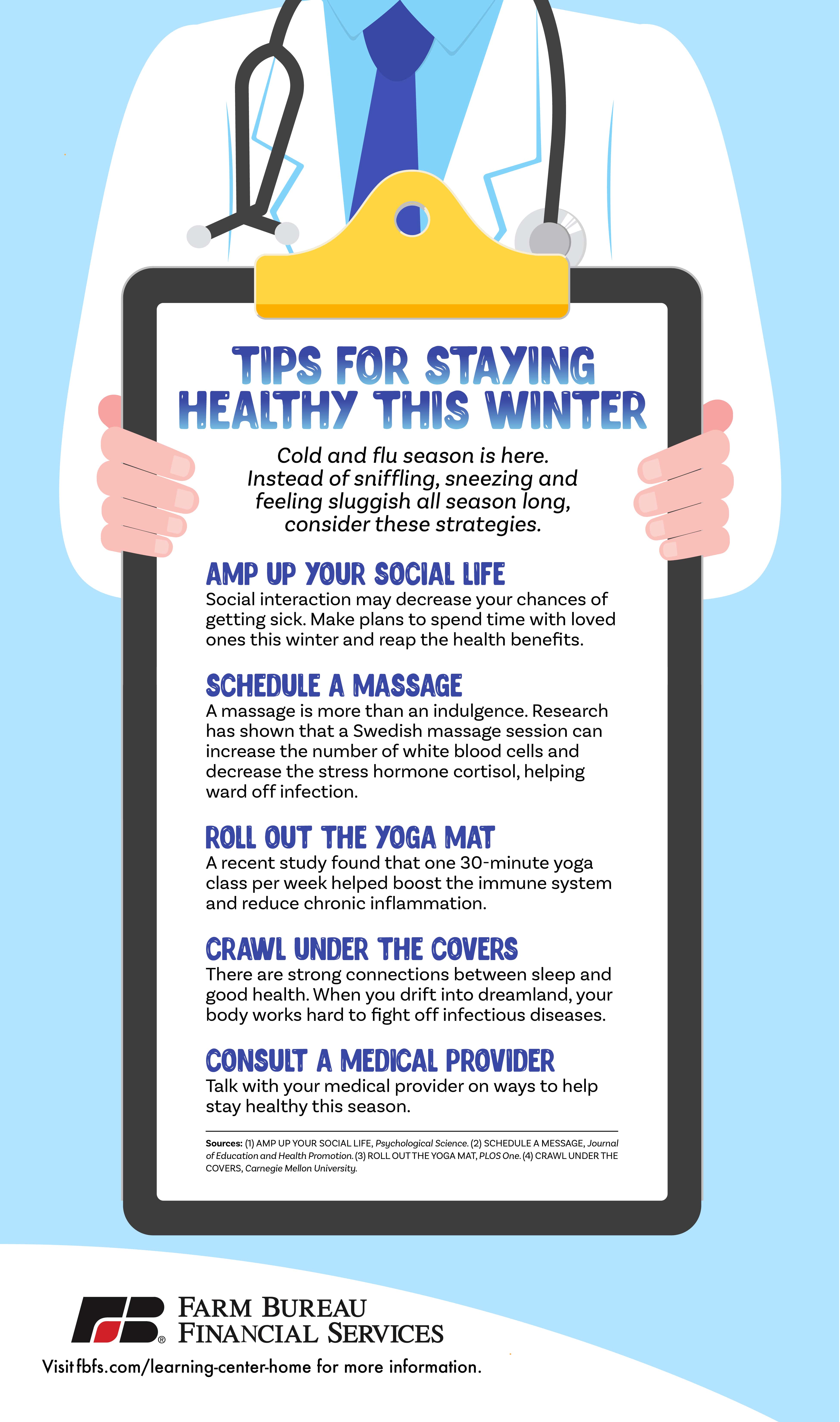 Infographic: Tips for Staying Healthy This Winter
